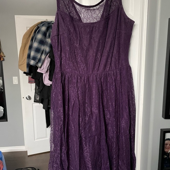 Purple dress! Size small - Picture 2 of 3